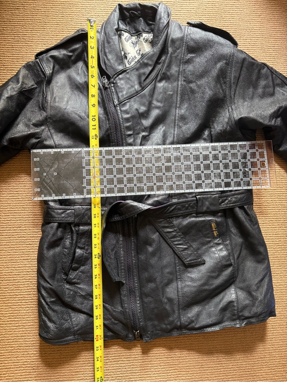 GOLDEN GOOSE Men’s leather jacket. - Picture 3 of 16